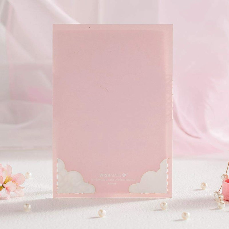 Hosmsua 50PCS Blank Pink Quinceanera Invitations Kit 5x7.3 Inch Laser Cut Floral Gold Crown Pocket Quinceanera Invitation Cards with Envelopes for Birthday Bridal Shower Invite - Image 5